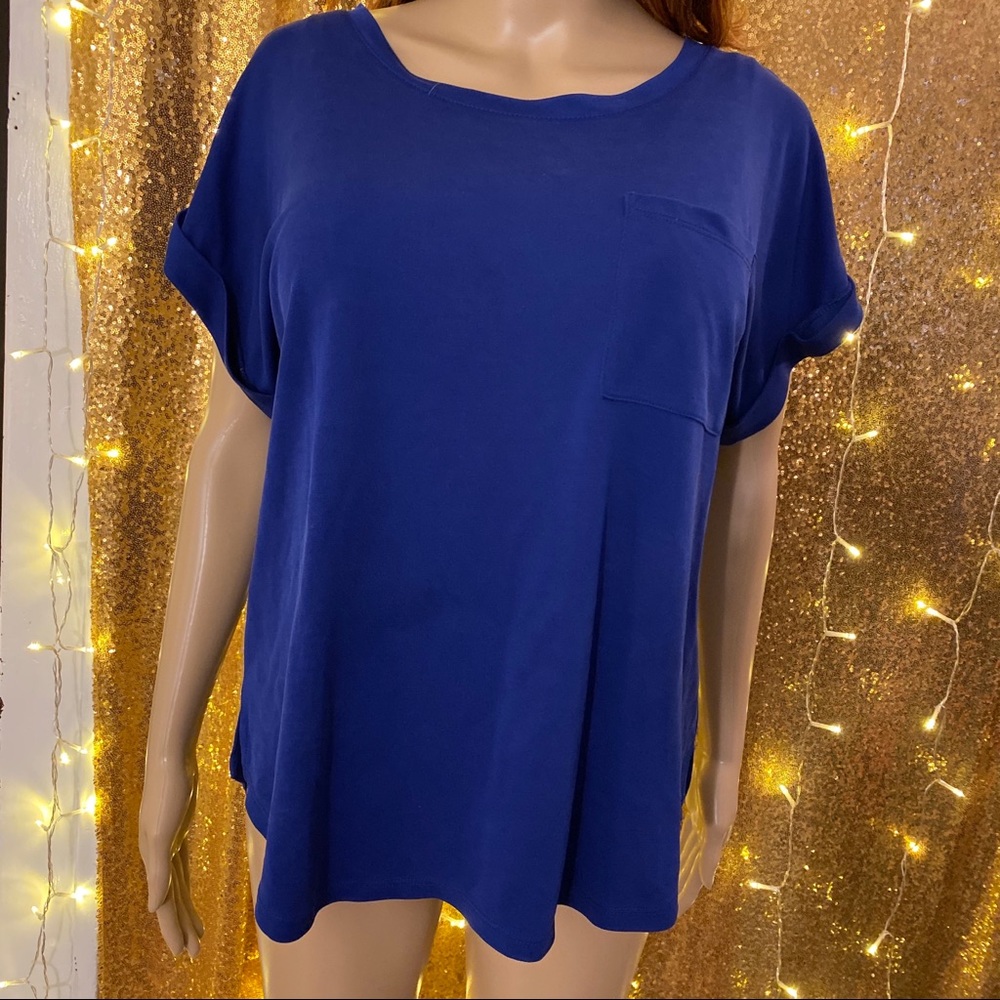 A•New•Day🌻 Cuff Sleeved Oversized Blouse